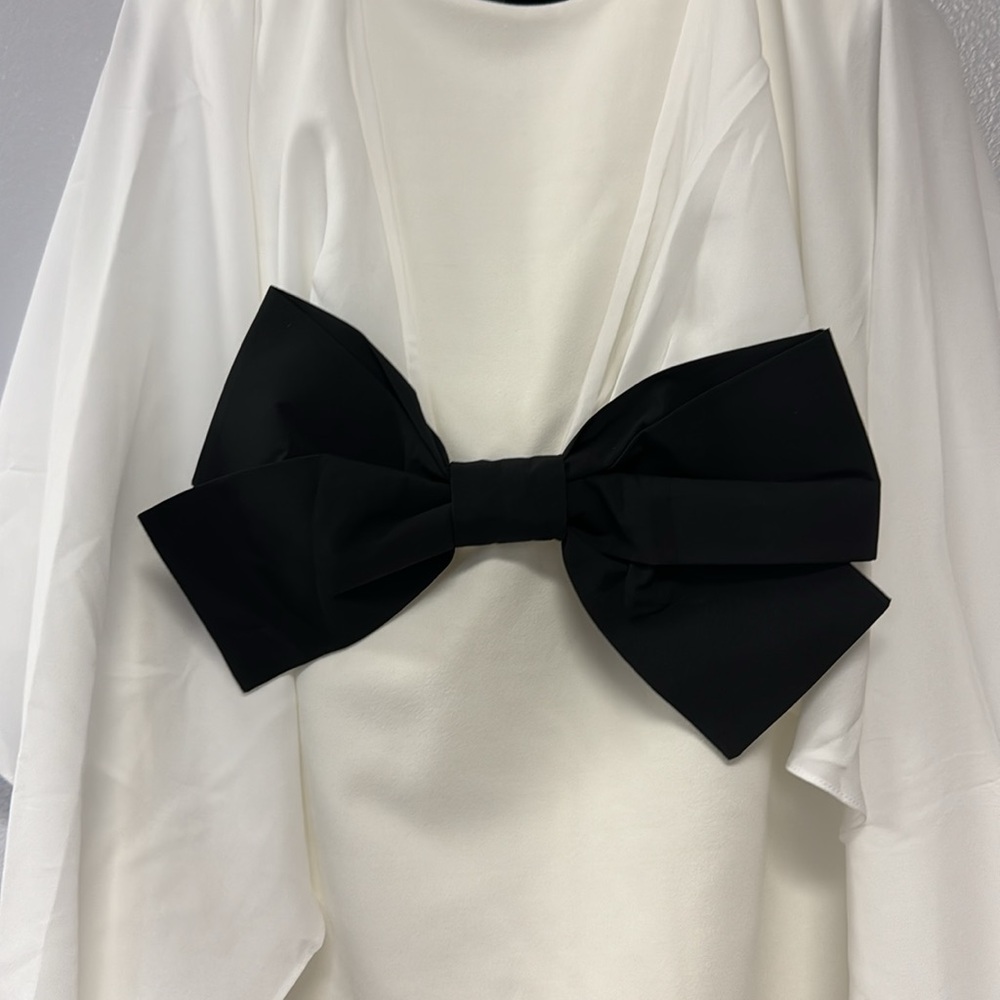 Edward Achour Bow Blouse - Picture 3 of 7